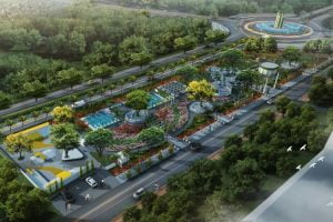Taman Kantor dan Ruang Terbuka Hijau