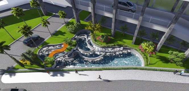 desain landscape taman kantor