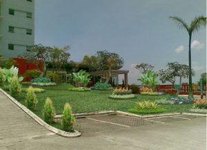 desain taman kantor