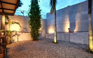 Landscape Kantor Taman Kering