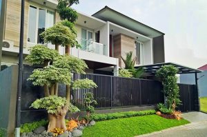 Desain taman Rumah Mewah4