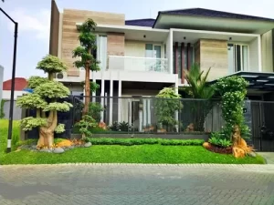 Desain taman Rumah Mewah5