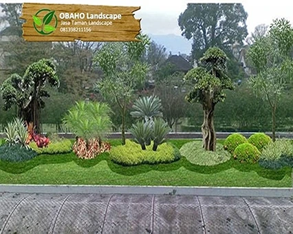 Jasa Kontraktor Taman di Cimahi