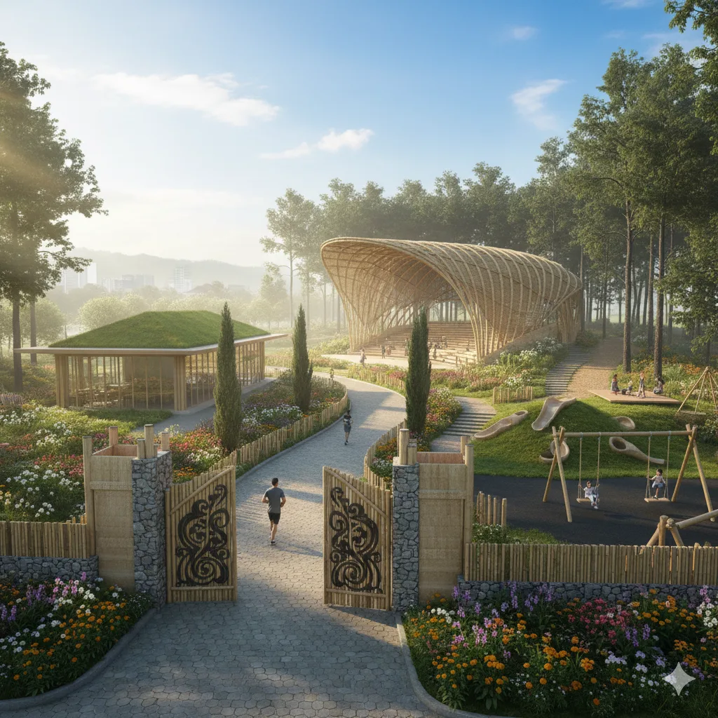 Kontraktor Landscape RTH di Bandung